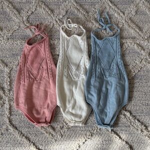 NWOT Bailey’s Blossoms Knit Bodysuit Bundle